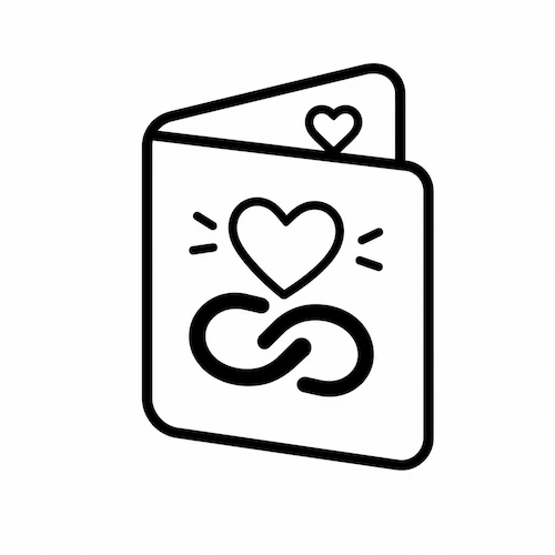 Thoughtful Card Link digital greeting card application logo
